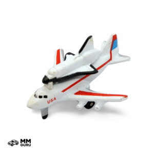 Micro Machines MMGuru Jet Aircraft Boeing 747, White, isometric view