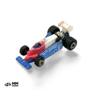 Micro Machines MMGuru Indy 500 Indy 500 1980 Era, Blue Pink White, isometric view