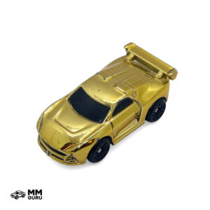 Micro Machines MMGuru JMM #0065 Bezel, Gold Chrome, isometric view