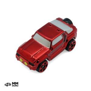 Micro Machines MMGuru JMM #0175 Hognose, Red Chrome, isometric view