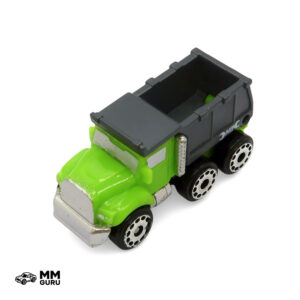 Micro Machines MMGuru Construction - Work Trucks #0187 Dump Truck, Green, isometric view