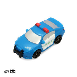 Micro Machines MMGuru Firefighters - Rescue #0193 Fire Chief Car, Blue, isometric view