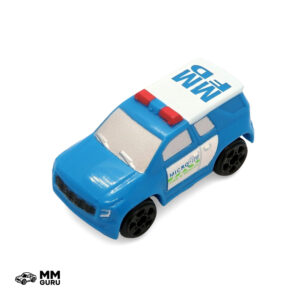 Micro Machines MMGuru Firefighters - Rescue #0194 Command SUV, Blue, isometric view