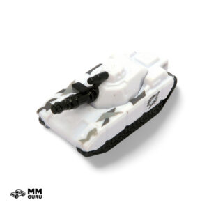 Micro Machines MMGuru Tanks #0197 Sledge Hawk, White, isometric view