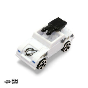Micro Machines MMGuru JMM #0200 Light Vehicle, White, isometric view