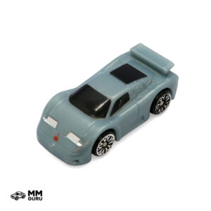 Micro Machines MMGuru Bugatti #0219 EB110 SS, Grey, isometric view
