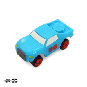 Micro Machines MMGuru JMM #0229 Adventure Truck, Cyan, isometric view