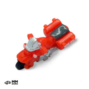 Micro Machines MMGuru Motorbikes #0231 Adventure Bike, Red, isometric view