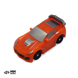 Micro Machines MMGuru Chevrolet #0232 2019 Corvette ZR1, Orange, isometric view