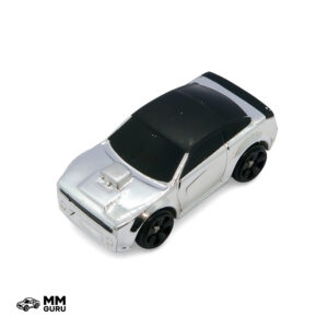 Micro Machines MMGuru JMM #0242 Katipo, Silver Chrome, isometric view
