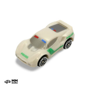 Micro Machines MMGuru Police #0244 Quetzal, White, isometric view