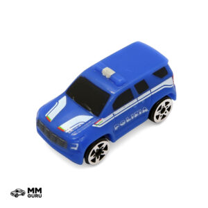Micro Machines MMGuru Police #0245 Command Vehicle, Blue, isometric view