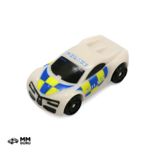 Micro Machines MMGuru Police #0246 Senner, White, isometric view