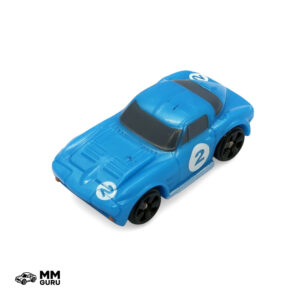Micro Machines MMGuru Chevrolet #0282 ’63 Corvette, Blue, isometric view