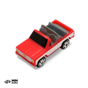 Micro Machines MMGuru Chevrolet #0284 ’75 Blazer, Red, isometric view