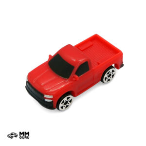 Micro Machines MMGuru Chevrolet #0291 2020 Silverado, Red, isometric view
