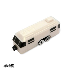 Micro Machines MMGuru Campers #0292 Adventure Camper, White, isometric view