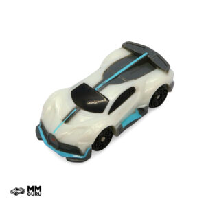 Micro Machines MMGuru Bugatti #0295 Divo, Beige Grey, isometric view