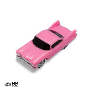 Micro Machines MMGuru Cadillac #0302 ’59 Coupe DeVille, Pink, isometric view