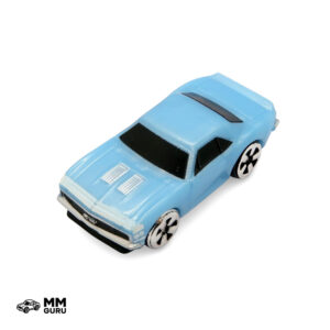 Micro Machines MMGuru Chevrolet #0303 ’67 Camaro SS, Cyan, isometric view