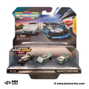 Micro Machines MMGuru 2021 2021-Starter Pack-14-Bugatti Heritage RARE, isometric view