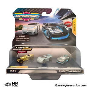 Micro Machines MMGuru 2021 2021-Starter Pack-14-Bugatti Heritage ULTRA RARE, isometric view