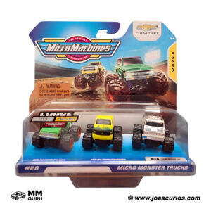 Micro Machines MMGuru 2021 2021-Starter Pack-20-Micro Monster Trucks RARE, isometric view