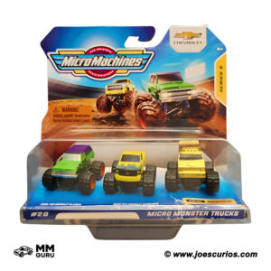 Micro Machines MMGuru 2021 2021-Starter Pack-20-Micro Monster Trucks ULTRA RARE, isometric view