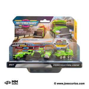 Micro Machines MMGuru 2021 2021-World Pack-07-Construction Crew, isometric view