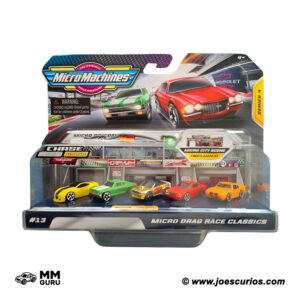Micro Machines MMGuru 2021 2021-World Pack-13-Micro Drag Race Classics ULTRA RARE, isometric view