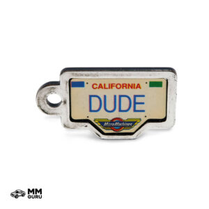 Micro Machines MMGuru License Plates California – Dude, isometric view