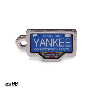 Micro Machines MMGuru License Plates Connecticut – Yankee, isometric view