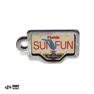 Micro Machines MMGuru License Plates Florida – Sun Fun, isometric view