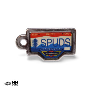 Micro Machines MMGuru License Plates Idaho – Spuds, isometric view