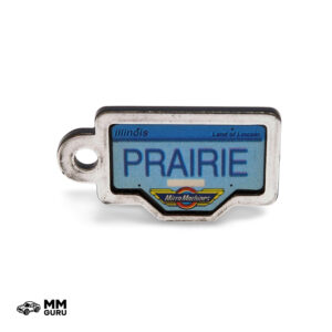 Micro Machines MMGuru License Plates Illinois – Prairie, isometric view
