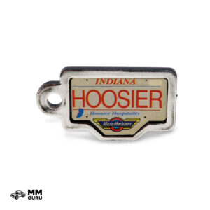 Micro Machines MMGuru License Plates Indiana – Hoosier, isometric view