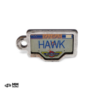 Micro Machines MMGuru License Plates Kansas – Hawk, isometric view