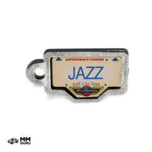 Micro Machines MMGuru License Plates Louisiana – Jazz, isometric view