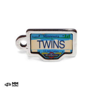 Micro Machines MMGuru License Plates Minnesota – Twins, isometric view