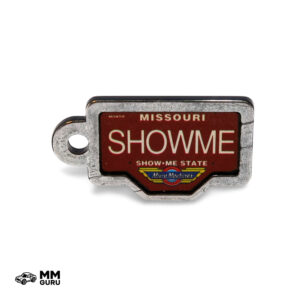 Micro Machines MMGuru License Plates Missouri – Showme, isometric view