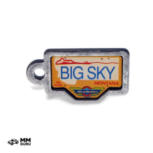 Micro Machines MMGuru License Plates Montana – Big Sky, isometric view