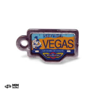 Micro Machines MMGuru License Plates Nevada – Vegas, isometric view