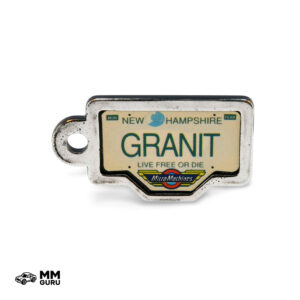 Micro Machines MMGuru License Plates New Hampshire – Granit, isometric view