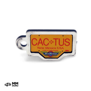 Micro Machines MMGuru License Plates New Mexico – Cactus, isometric view