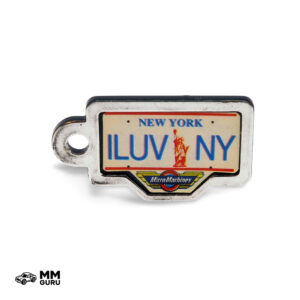Micro Machines MMGuru License Plates New York – I Luv NY, isometric view