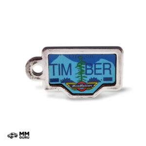 Micro Machines MMGuru License Plates Oregon – Timber, isometric view