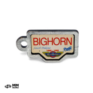 Micro Machines MMGuru License Plates South Dakota – Bighorn, isometric view