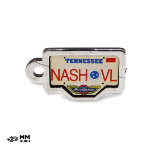 Micro Machines MMGuru License Plates Tennessee – Nashvl, isometric view