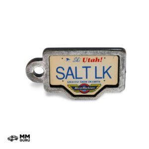 Micro Machines MMGuru License Plates Utah – Salt Lk, isometric view