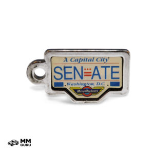 Micro Machines MMGuru License Plates Washington D. C. – Senate, isometric view